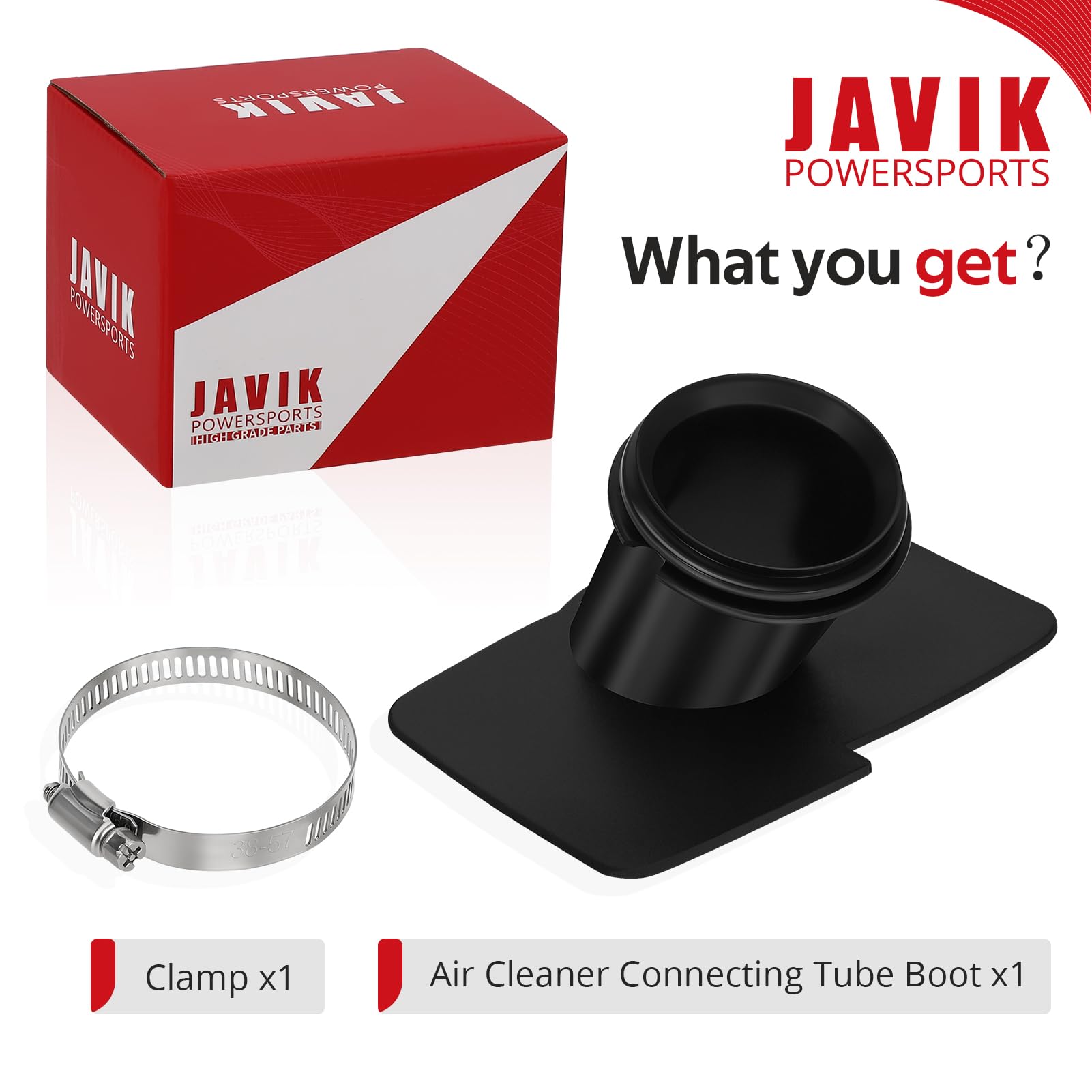Amazon.com: JAVIK Air Cleaner Connecting Tube Boot With Clamp For